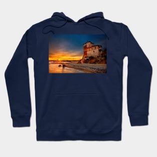 Ouranoupolis sunset - Chalkidiki, Greece. Hoodie